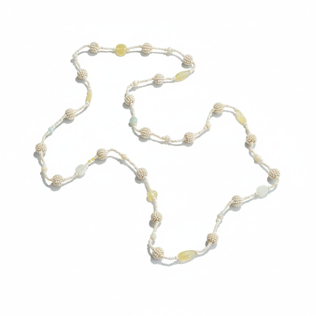 Small Beaded Ball Necklace
