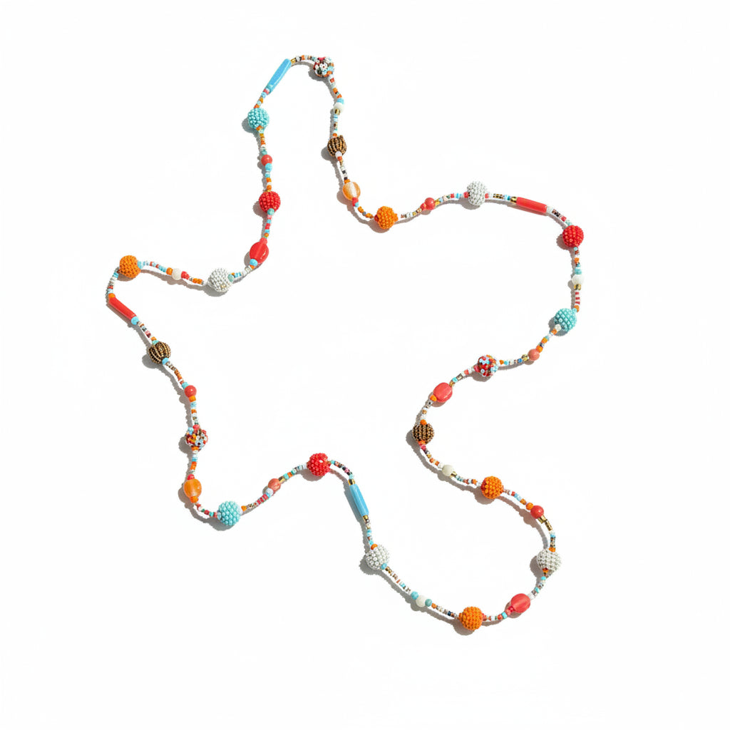Small Beaded Ball Necklace