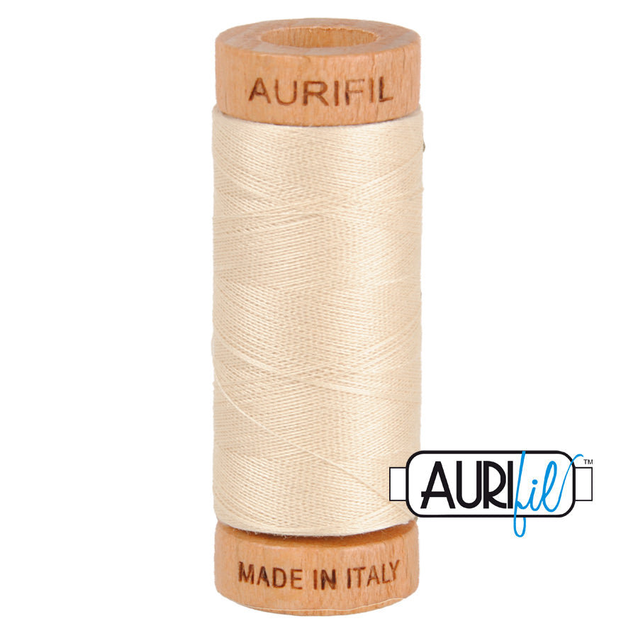 Fil Aurifil - Beige clair 2310 - 80wt - 270 m / 300 yds