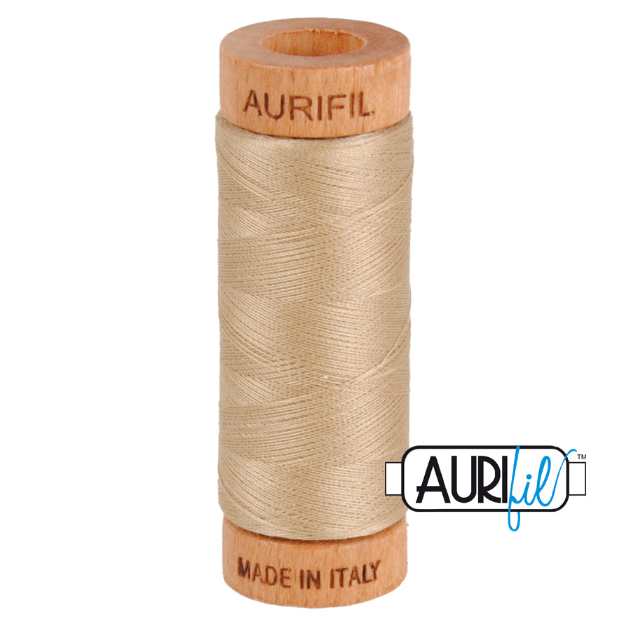 Aurifil Thread - Sand 2326 - 80wt - 270m / 300yds
