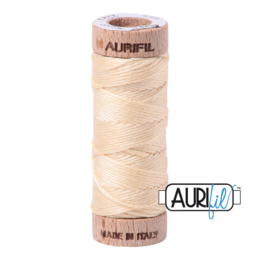 Aurifil Floss - Butter 2123