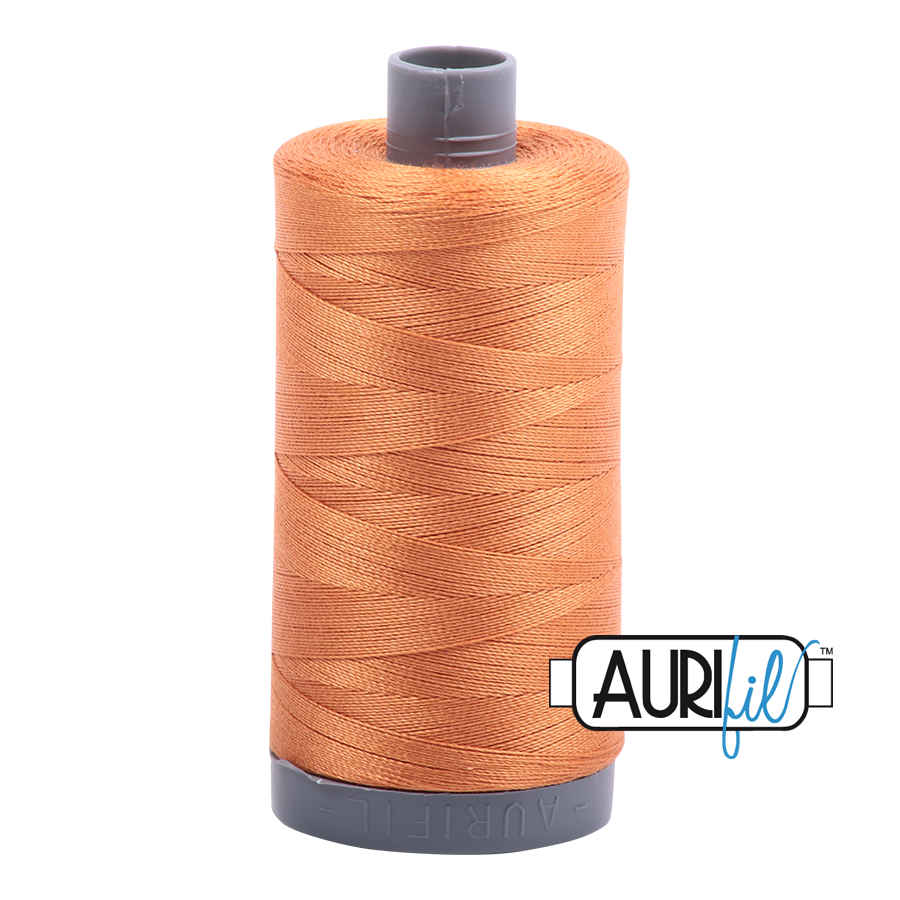 Fil Aurifil – Orange moyen 5009 – 28 %