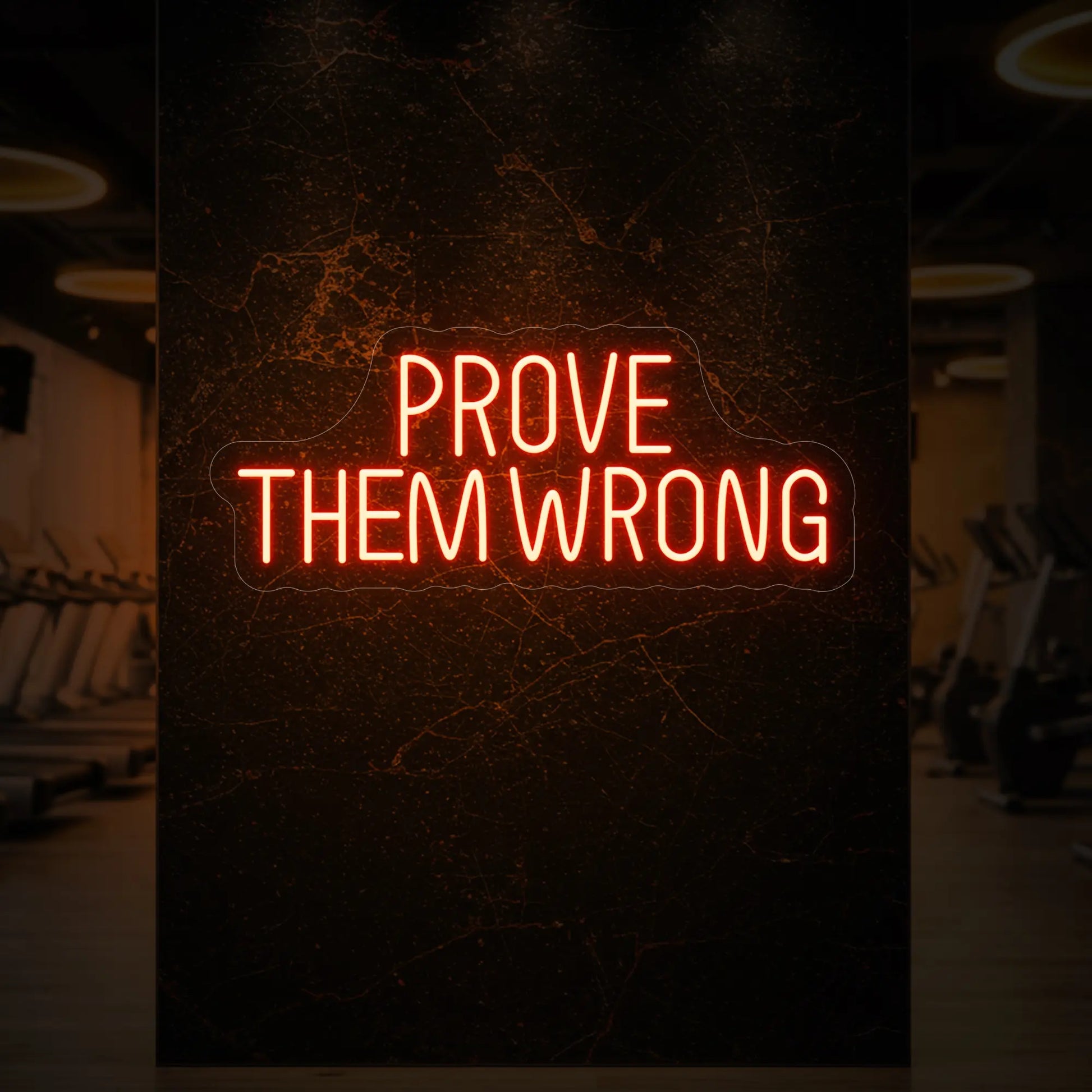 Prouvez-leur le contraire (Enseigne lumineuse)