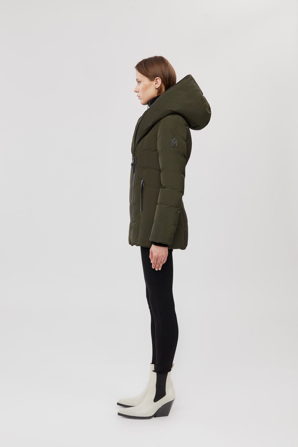 ADALI Down coat with Signature Mackage Collar