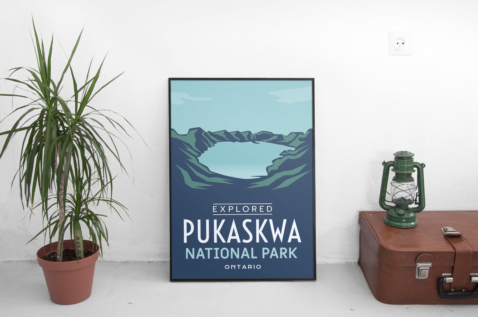 Pukaskwa National Park 'Explored' Poster