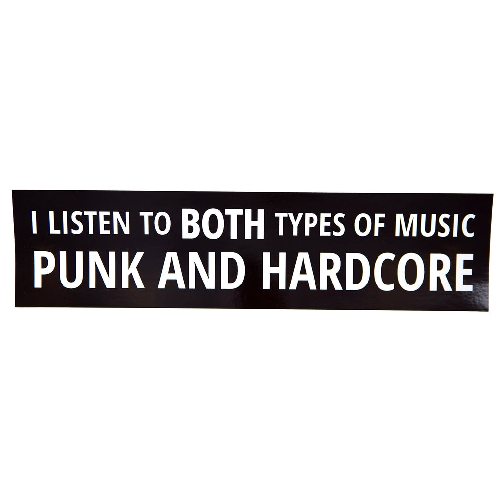 Both Types Of Music Bumper Sticker
