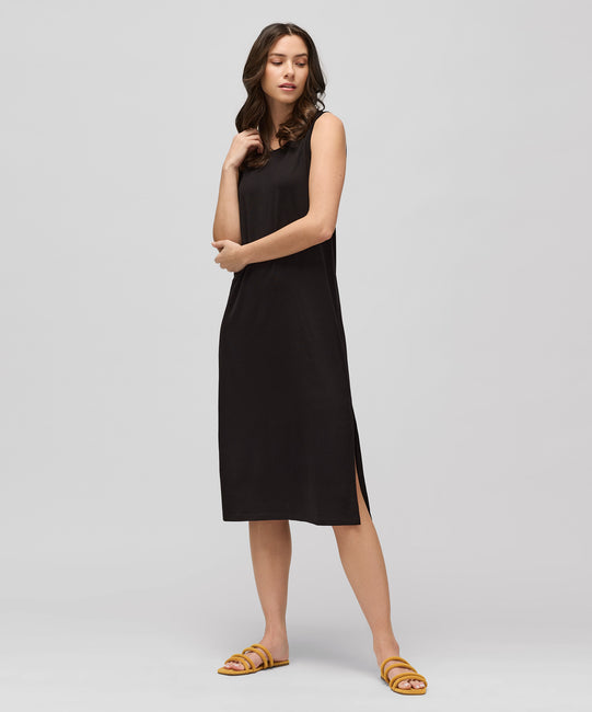 Robe de voyage en laine mérinos pour femme