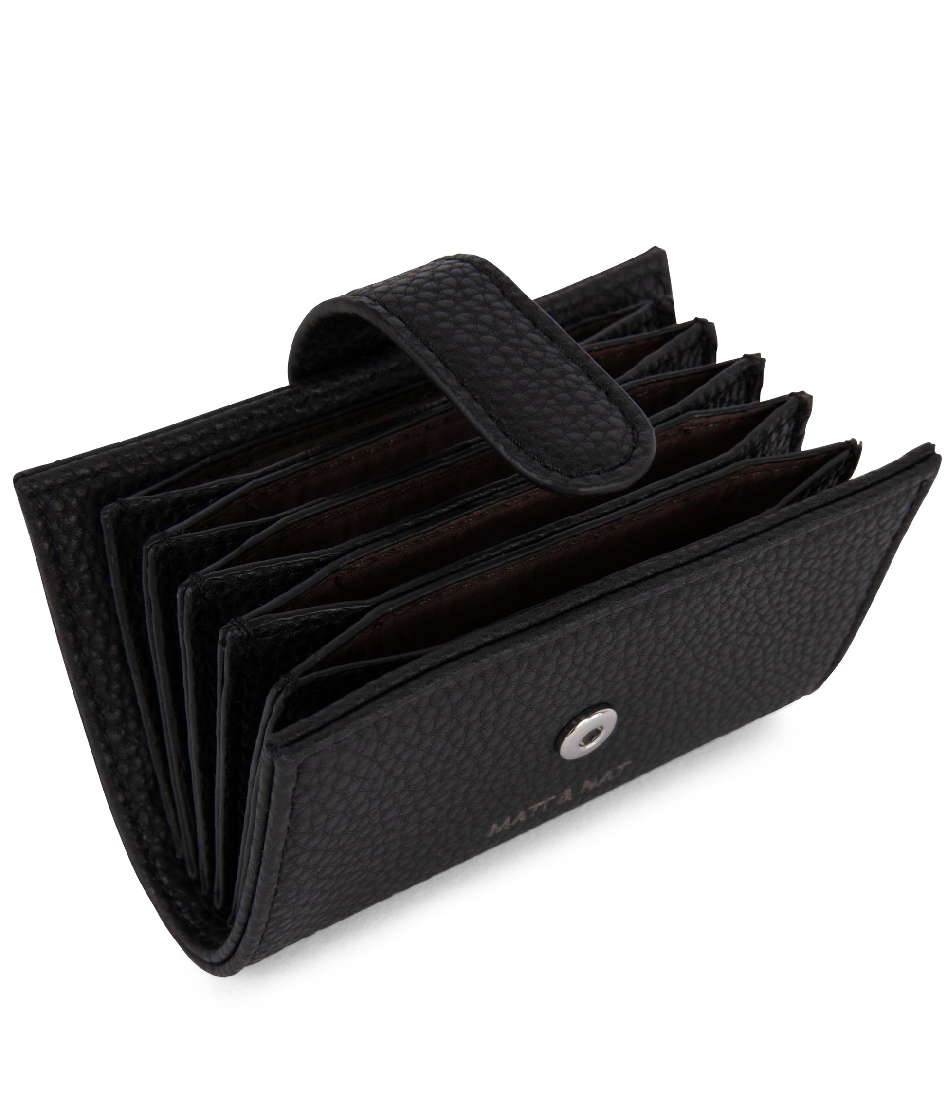 Porte-cartes accordéon végétalien en crêpe – Grain