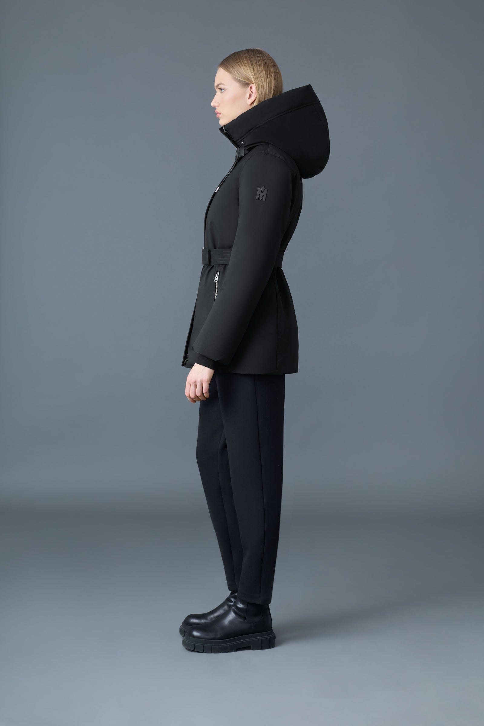 Parka en duvet 2 en 1 JENI avec plastron amovible