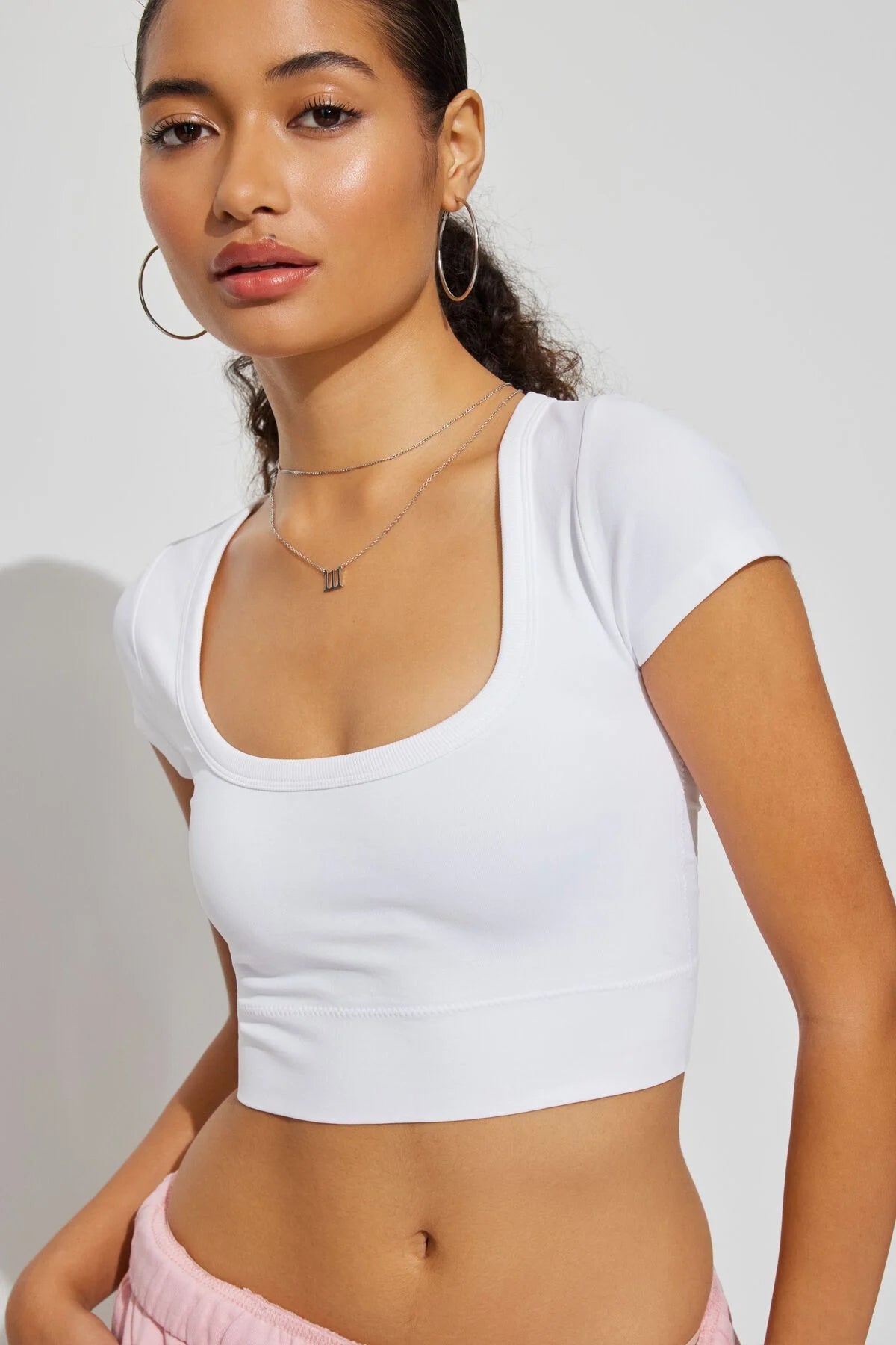 Skyler Scoop Seamless Tee