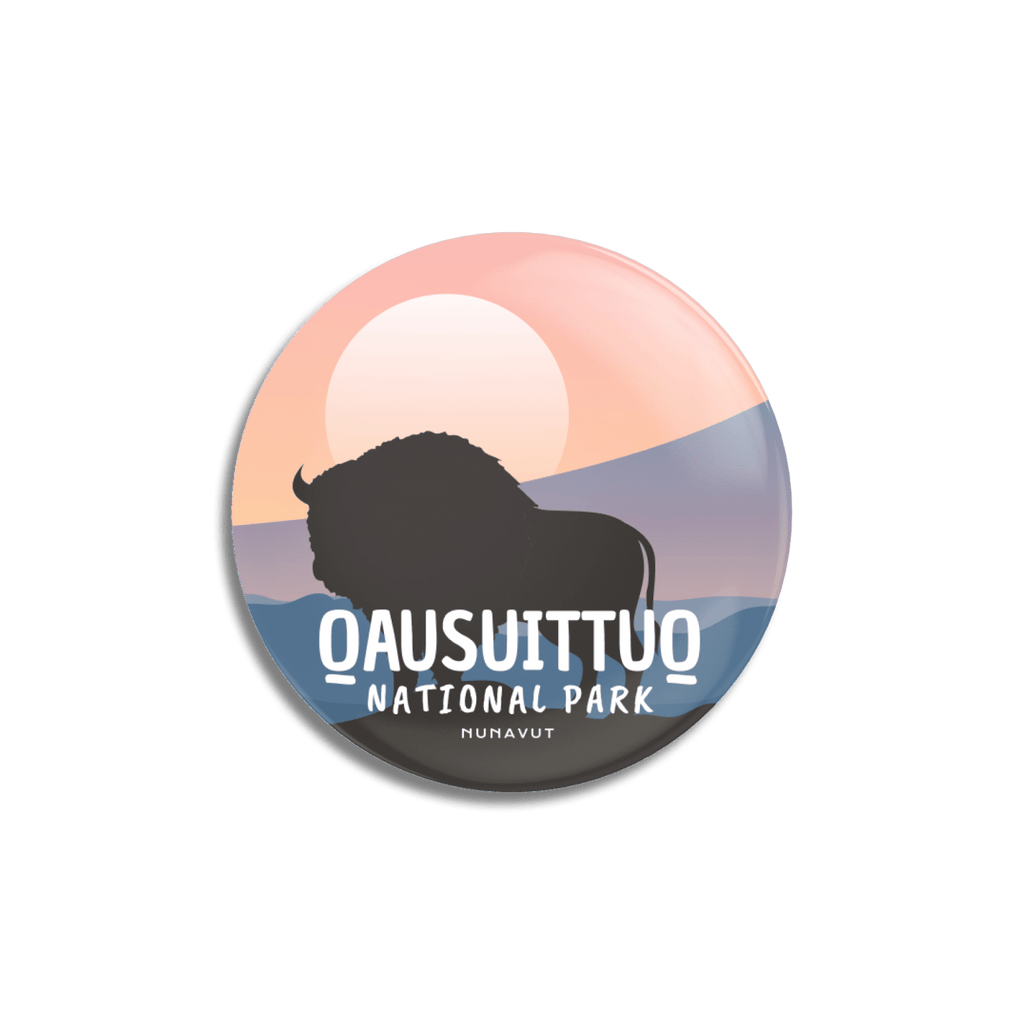 Qausuittuq National Park of Canada Pinback Button
