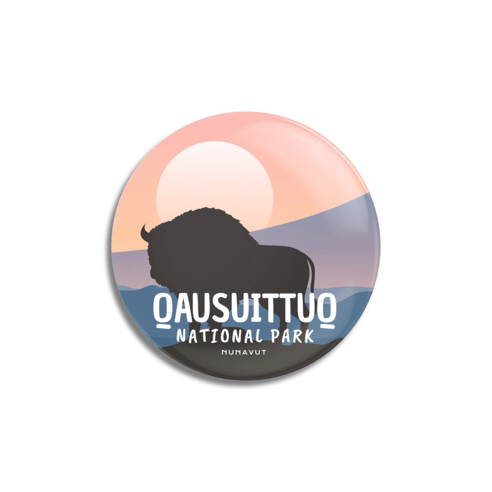 Qausuittuq National Park of Canada Pinback Button