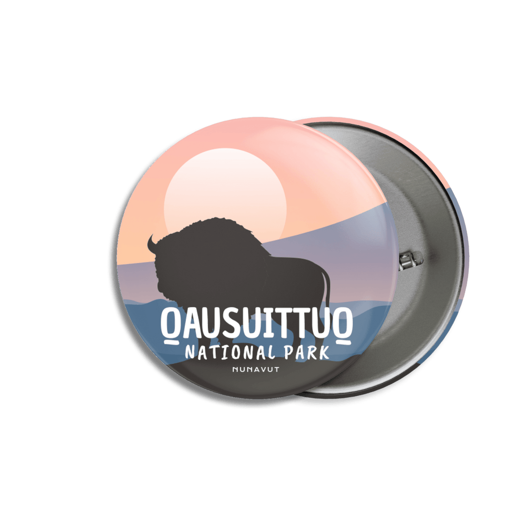 Qausuittuq National Park of Canada Pinback Button