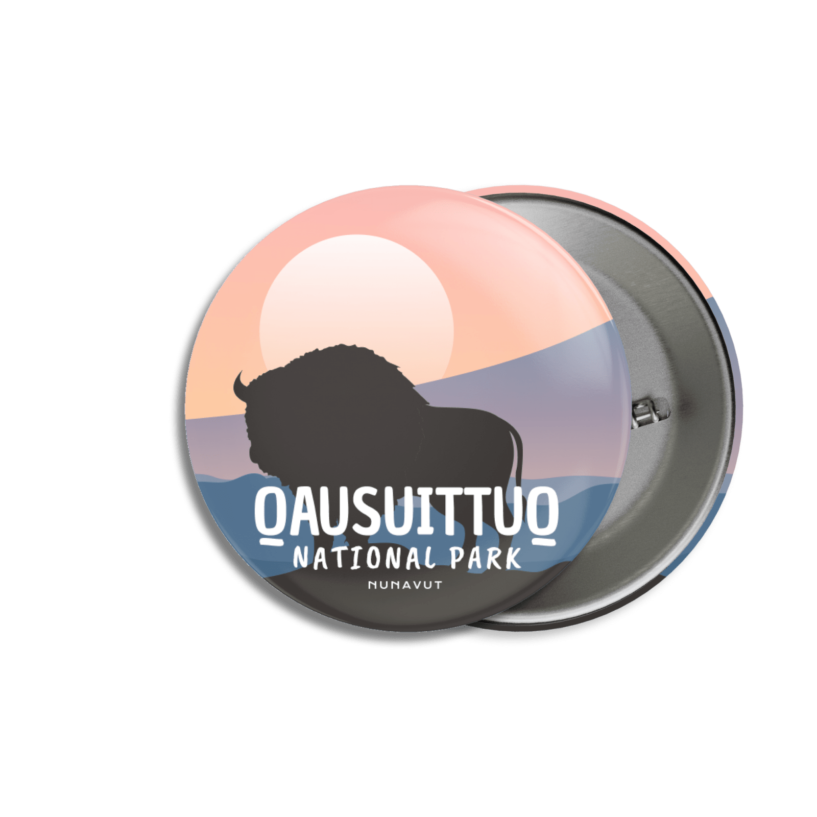 Qausuittuq National Park of Canada Pinback Button