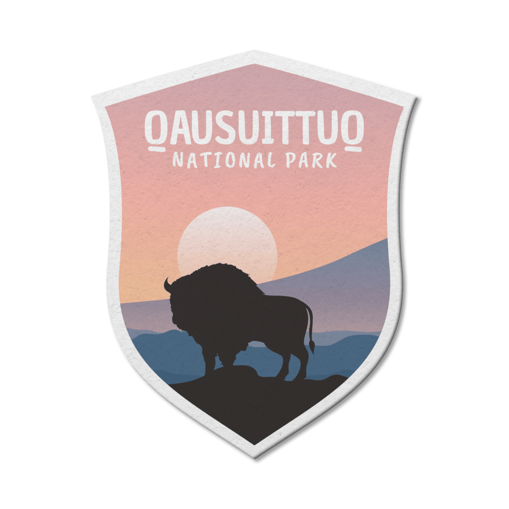 Qausuittuq National Park of Canada Waterproof Vinyl Sticker