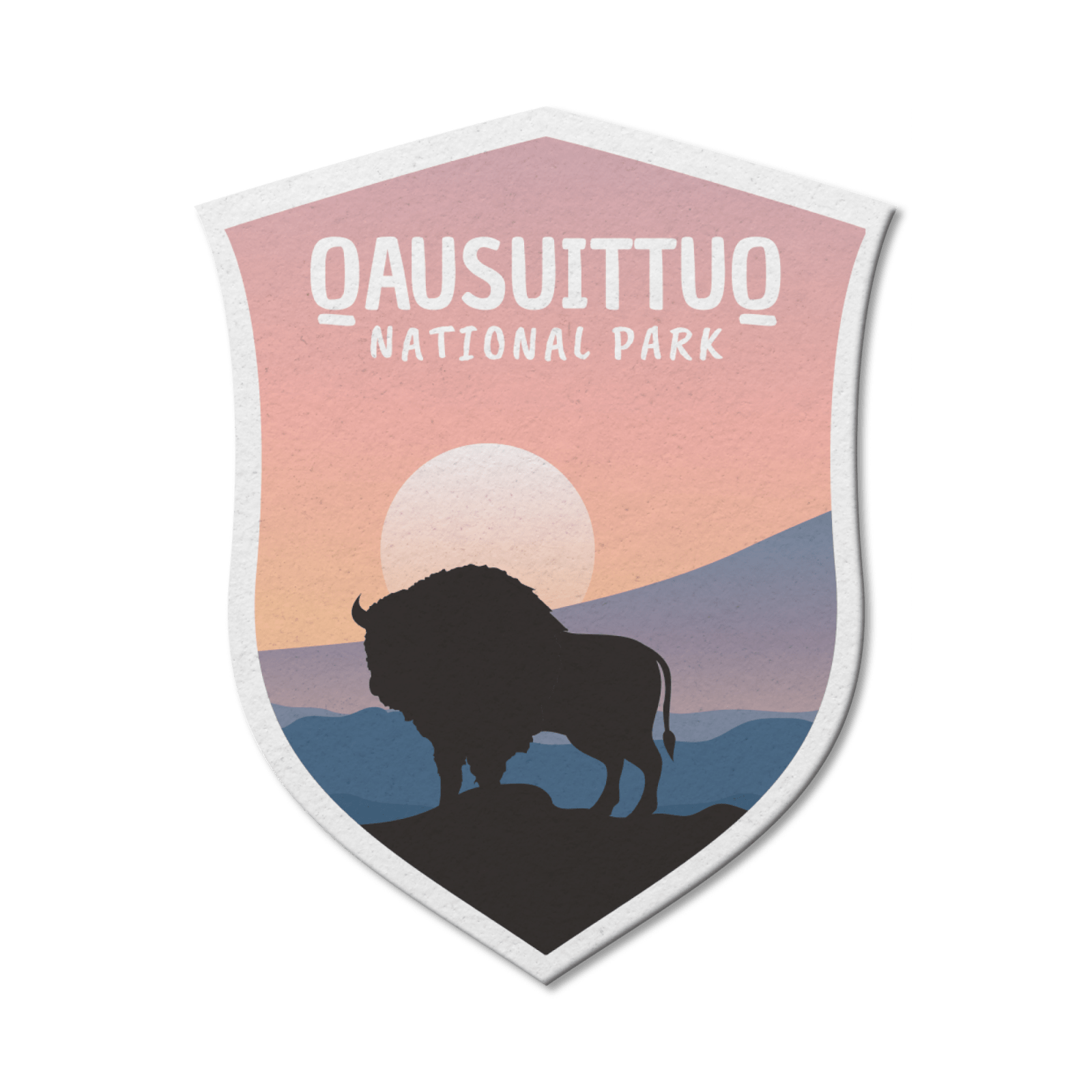 Qausuittuq National Park of Canada Waterproof Vinyl Sticker