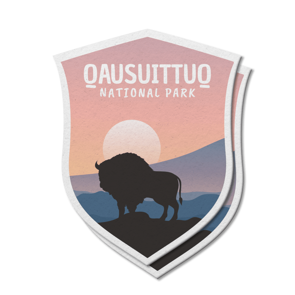 Qausuittuq National Park of Canada Waterproof Vinyl Sticker