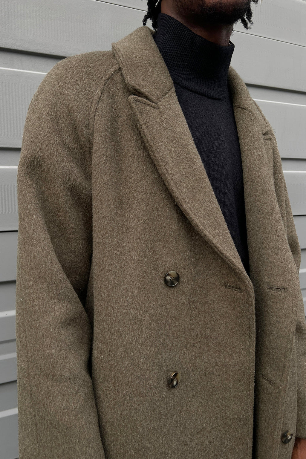 WOOL BLEND COAT
