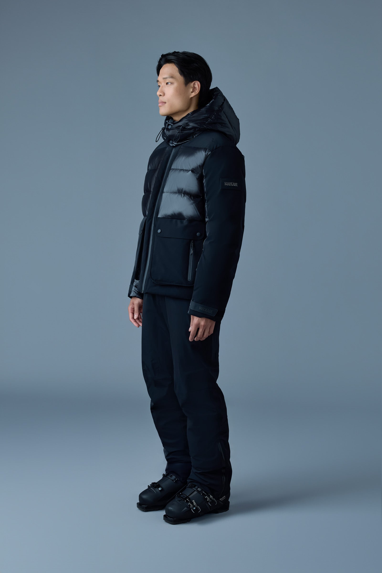 CODY Down ski jacket with hood