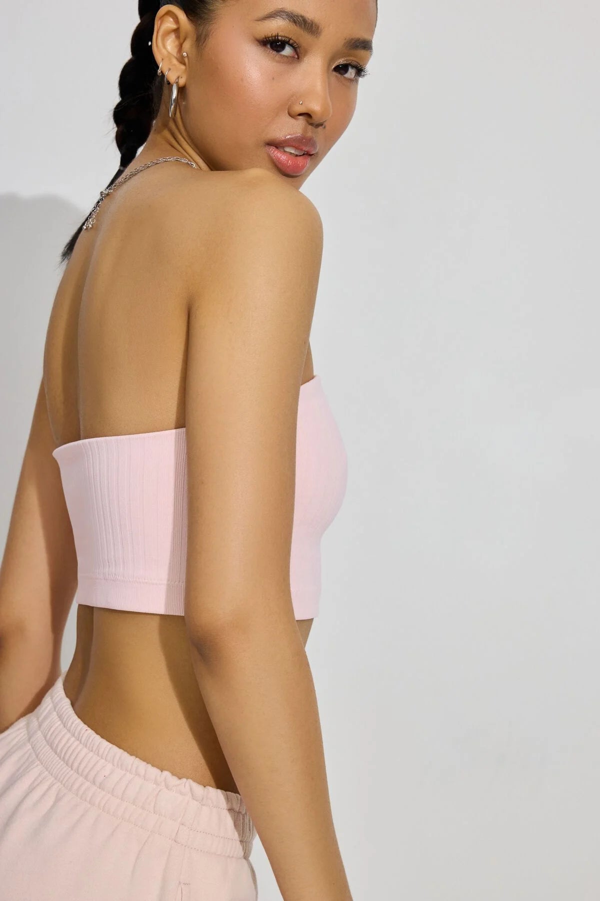 Haut tube micro sans couture