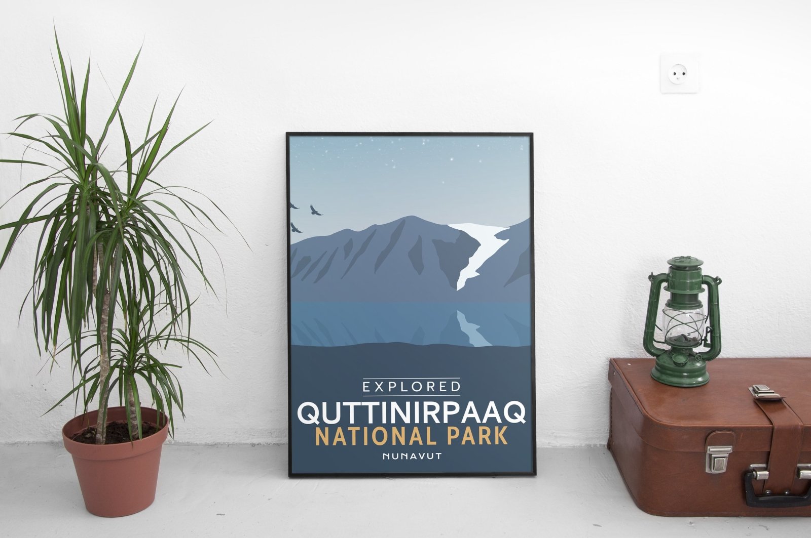 Quttinirpaaq National Park 'Explored' Poster