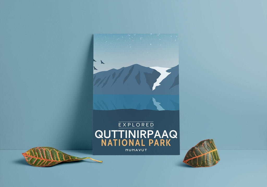 Quttinirpaaq National Park 'Explored' Poster