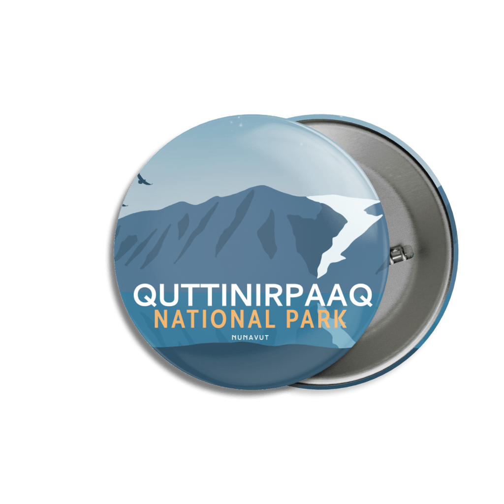 Quttinirpaaq National Park of Canada Pinback Button