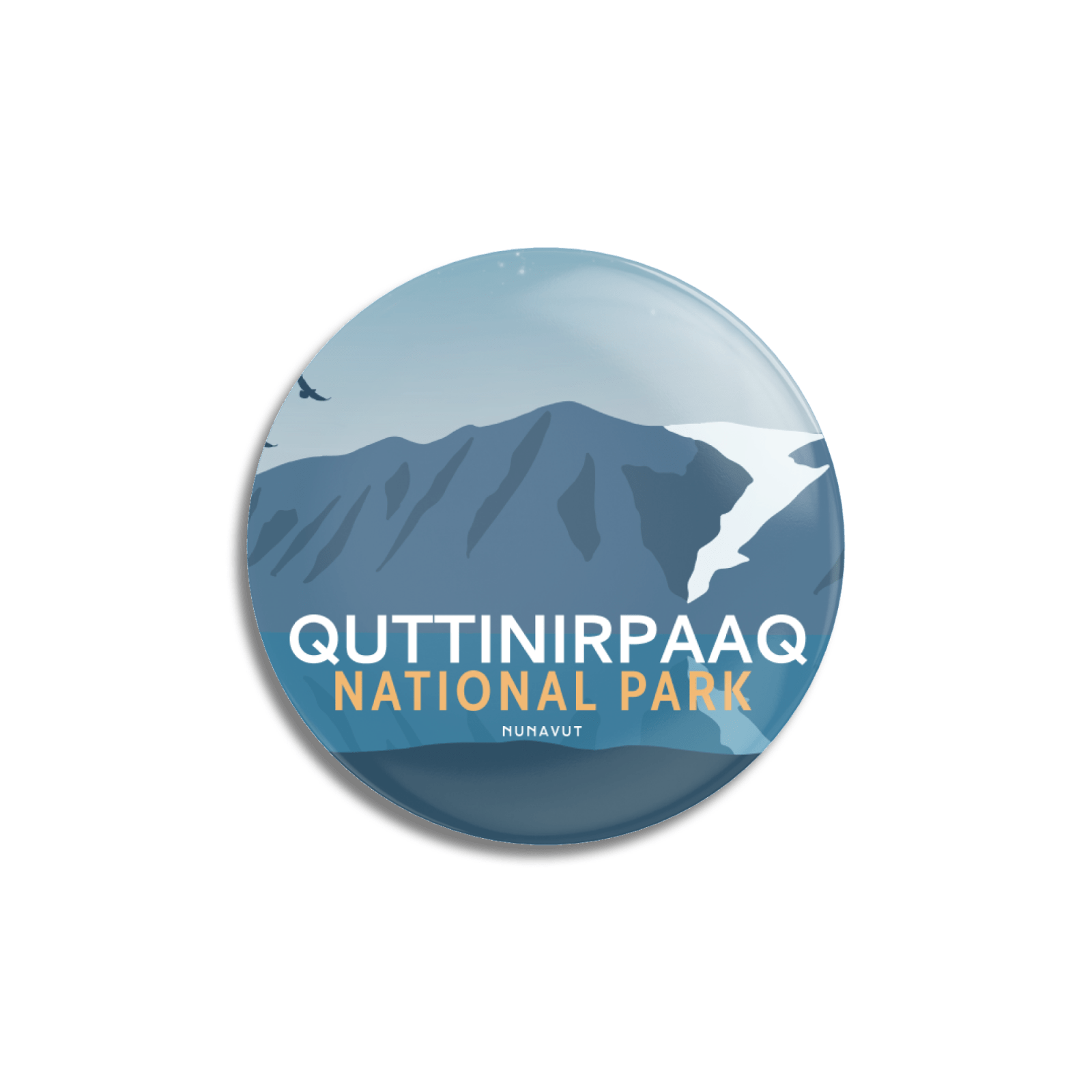 Quttinirpaaq National Park of Canada Pinback Button