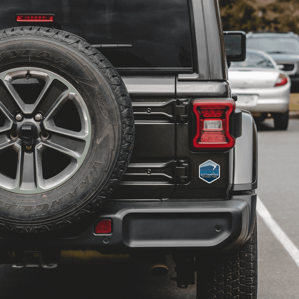 Quttinirpaaq National Park of Canada Waterproof Vinyl Sticker