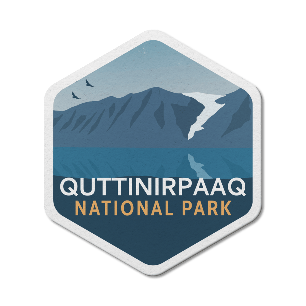 Quttinirpaaq National Park of Canada Waterproof Vinyl Sticker