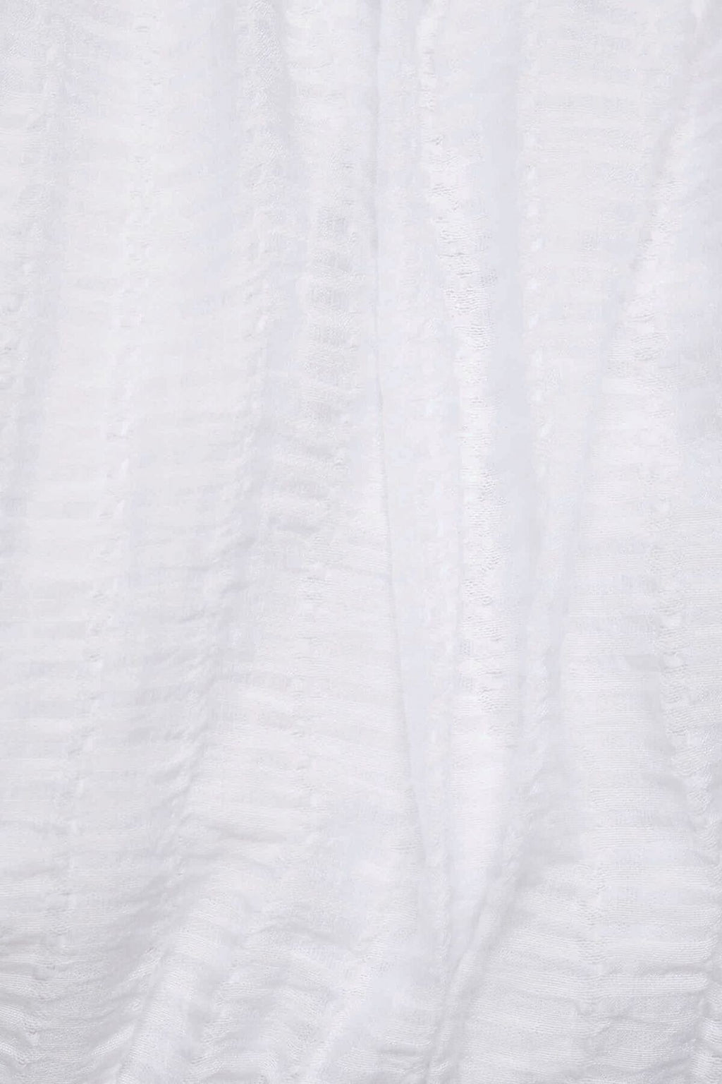 Sheer Smocked Crop Top