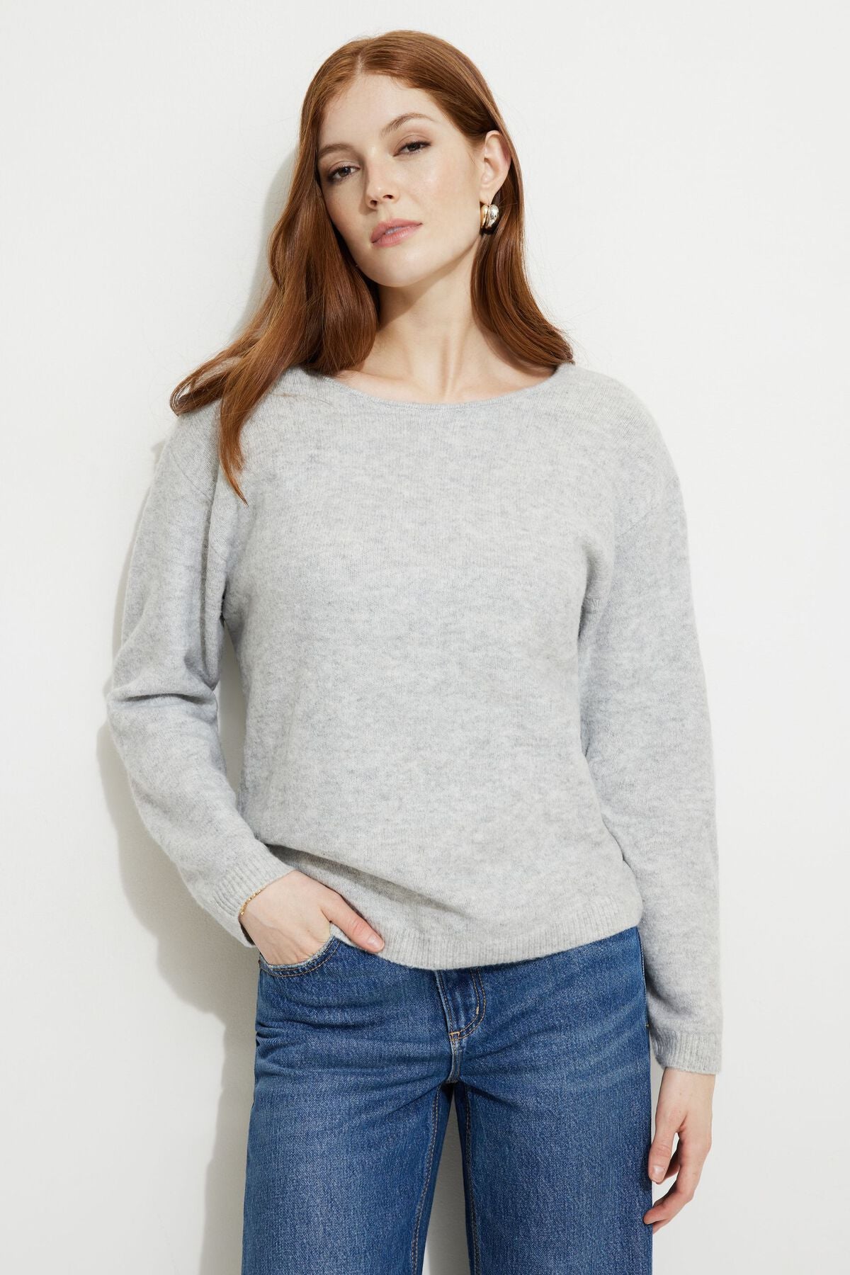 Heavenlyarn™ Open Back Sweater