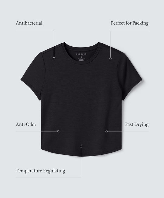 Haut de nuit en laine mérinos ultrafine pour femme
