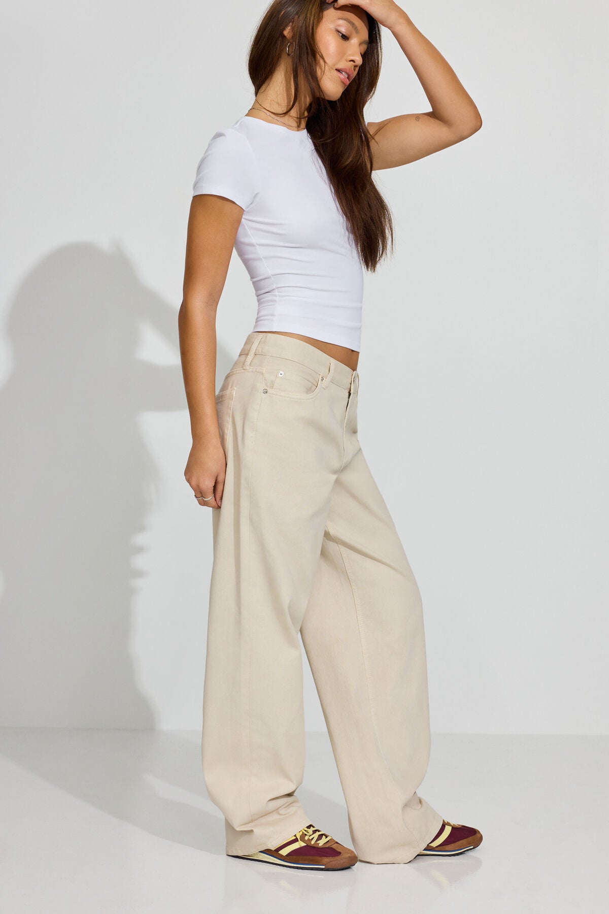 Low Rise Baggy Pants