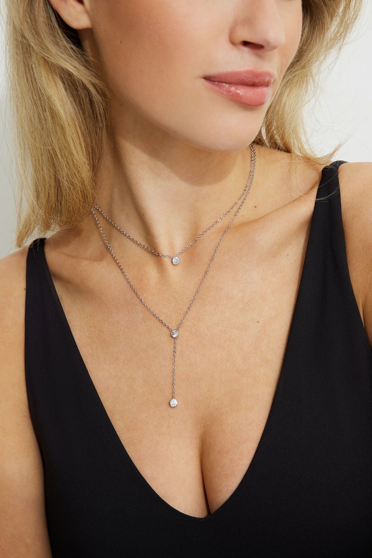Lot de 2 colliers en Y