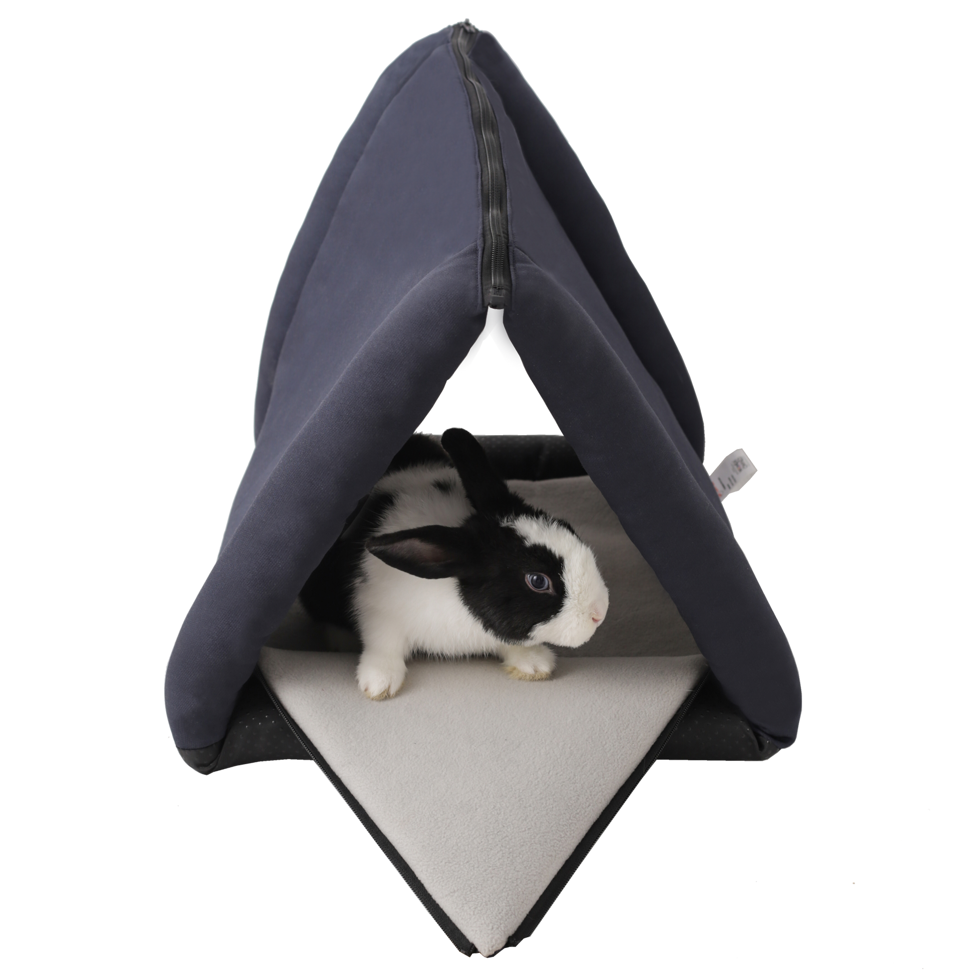 LuftPets 3-en-1 : niche pour chat, tunnel et lit douillet pour lapin