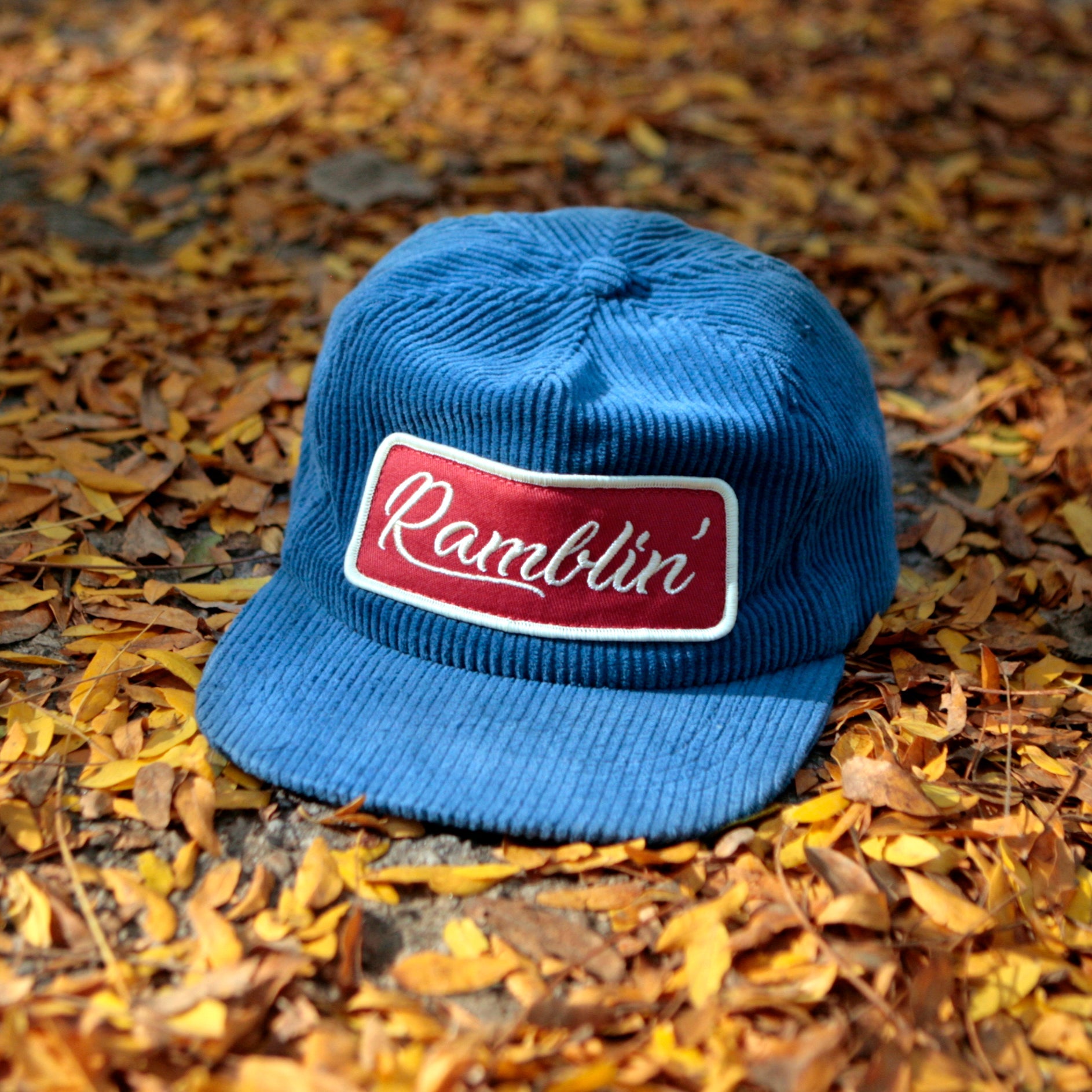 Chapeau Ramblin' en velours côtelé