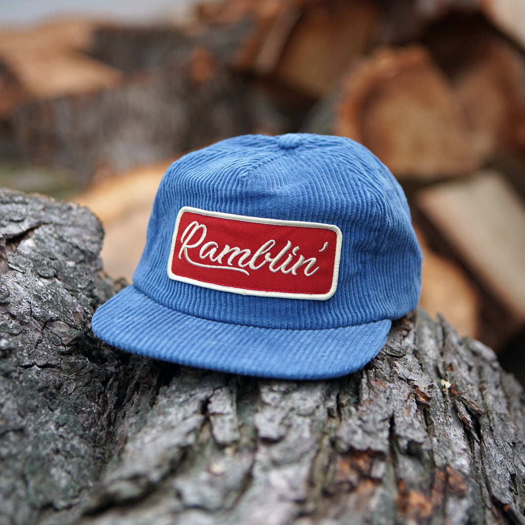 Chapeau Ramblin' en velours côtelé