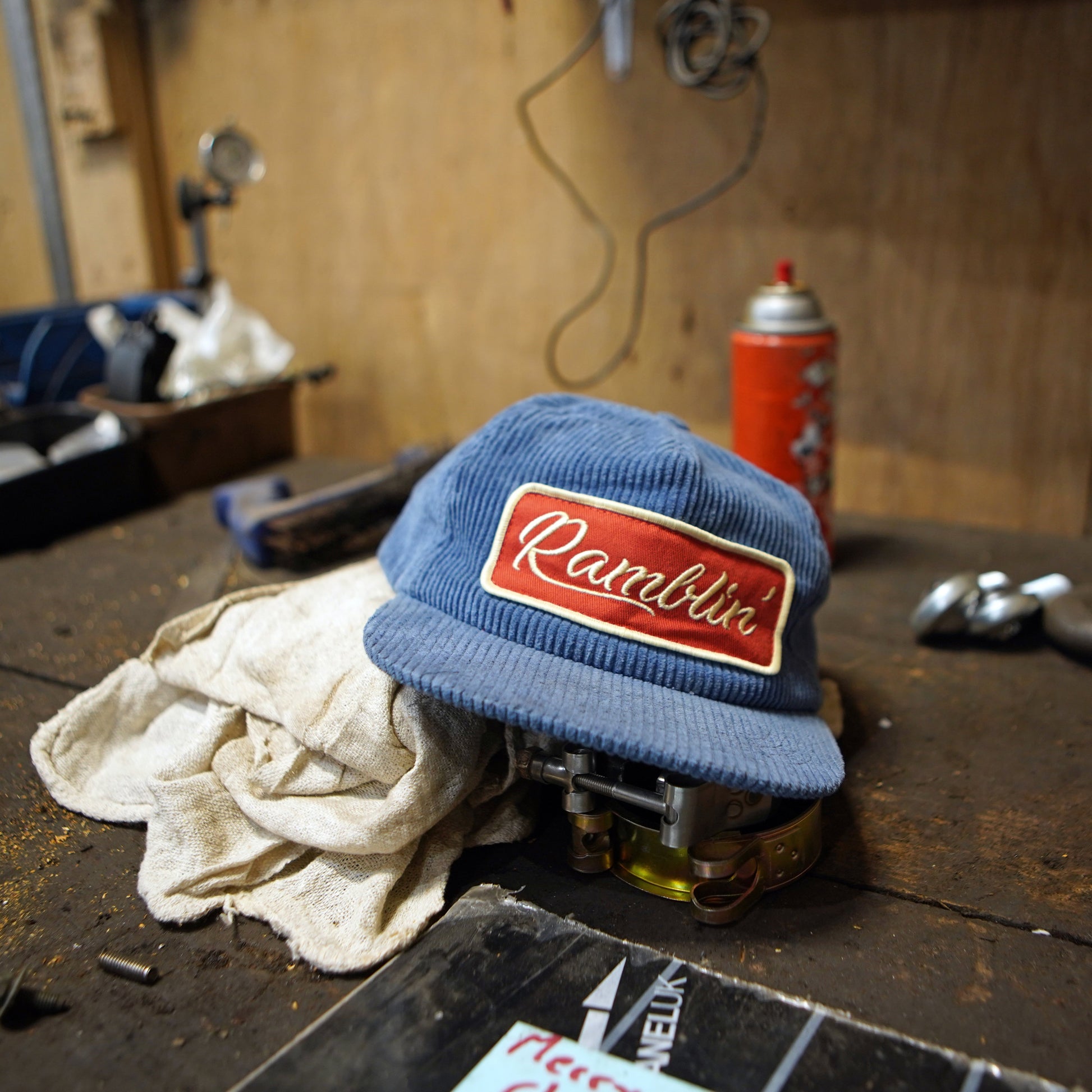 Chapeau Ramblin' en velours côtelé