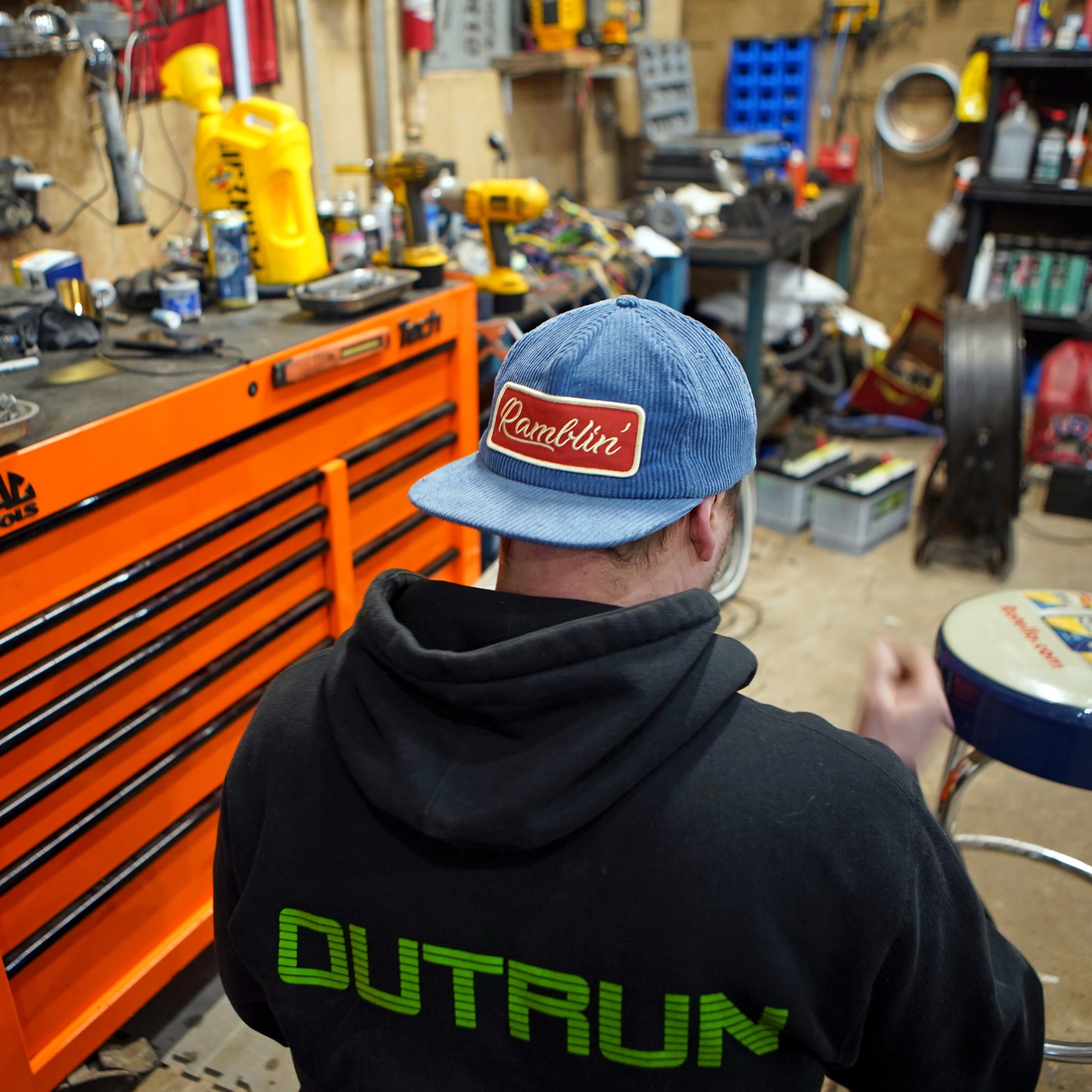 Chapeau Ramblin' en velours côtelé