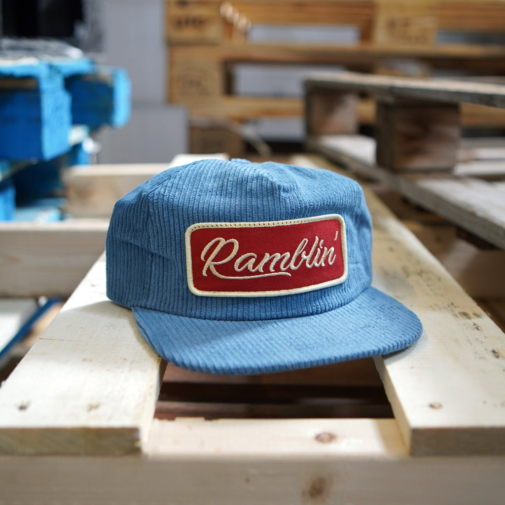 Chapeau Ramblin' en velours côtelé