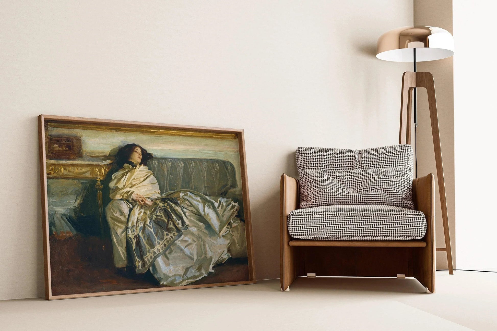 Duo d'estampes d'art de Ramon Casas et Sargent : Femmes fatiguées (Giclée)