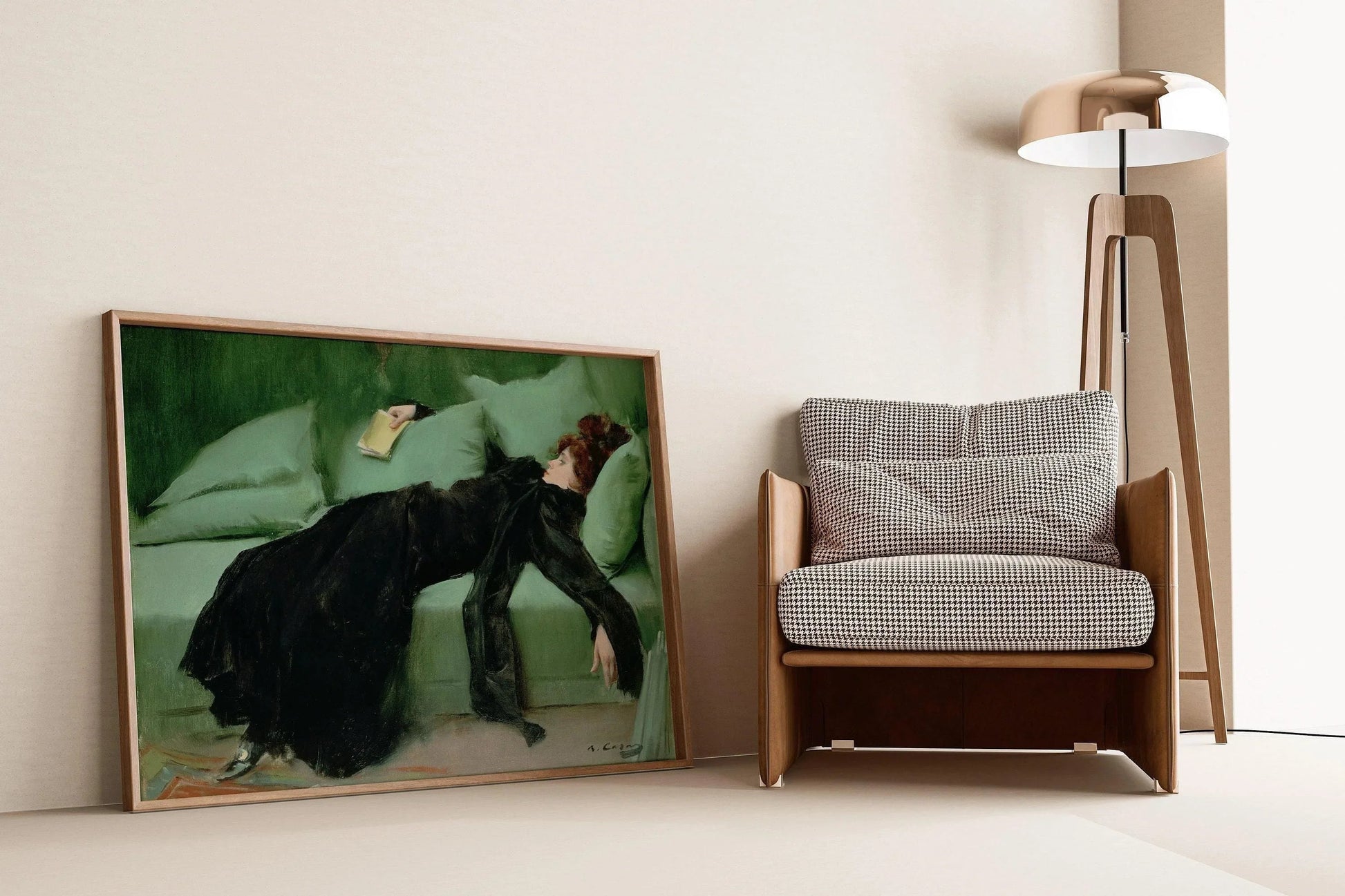 Duo d'estampes d'art de Ramon Casas et Sargent : Femmes fatiguées (Giclée)