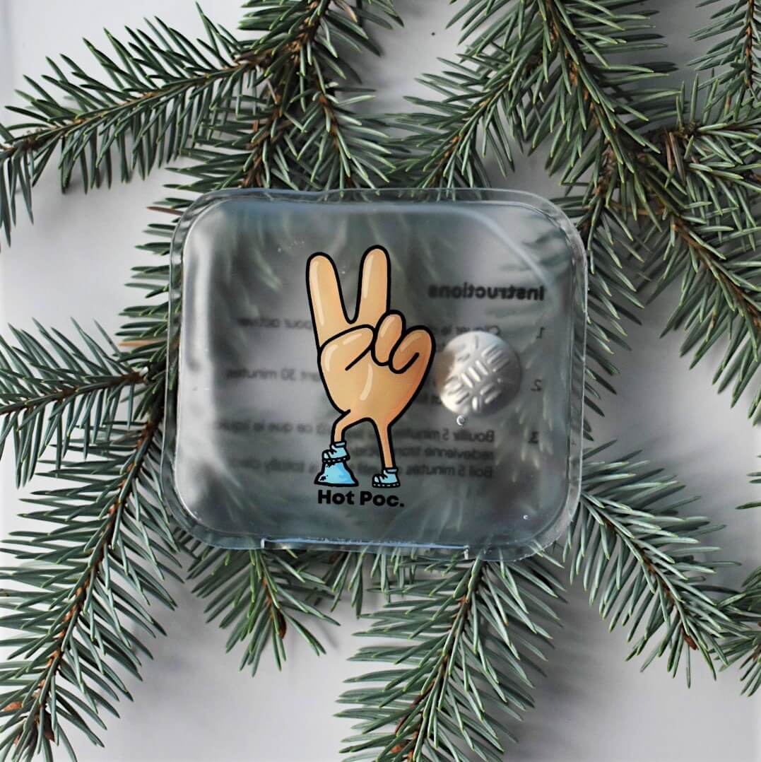 Ensemble de chauffe-mains et chauffe-corps réutilisables et écologiques HotPoc – Chaleur durable