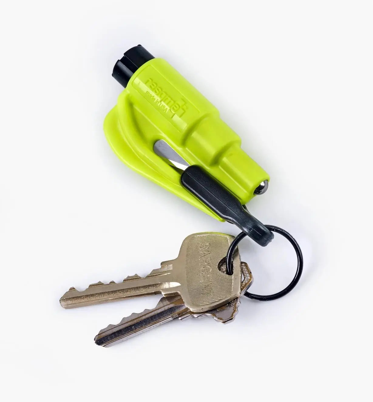 ResqMe Keychain Seatbelt Cutter and Window Breaker, Car Escape Emergency Tool