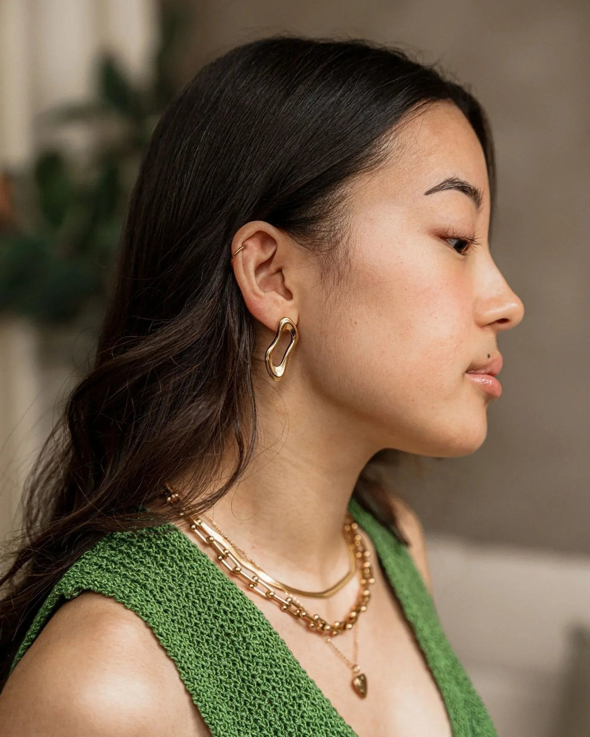 Boucles d'oreilles rétro