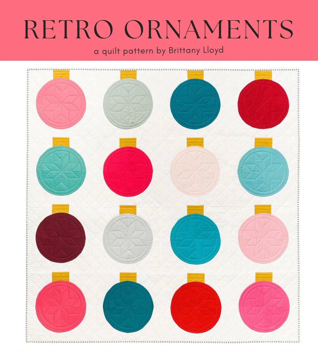 Retro Ornaments Quilt Kit