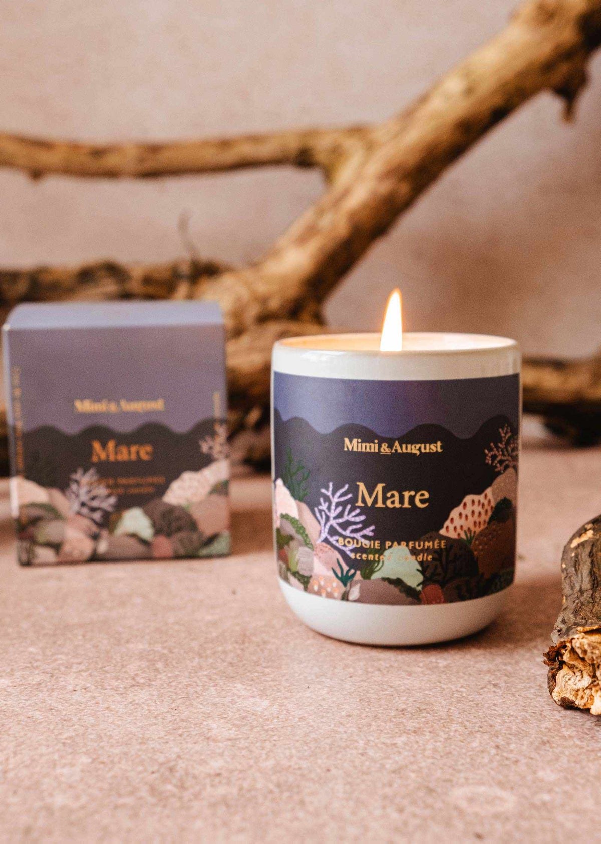 Mare - Chandelle réutilisable