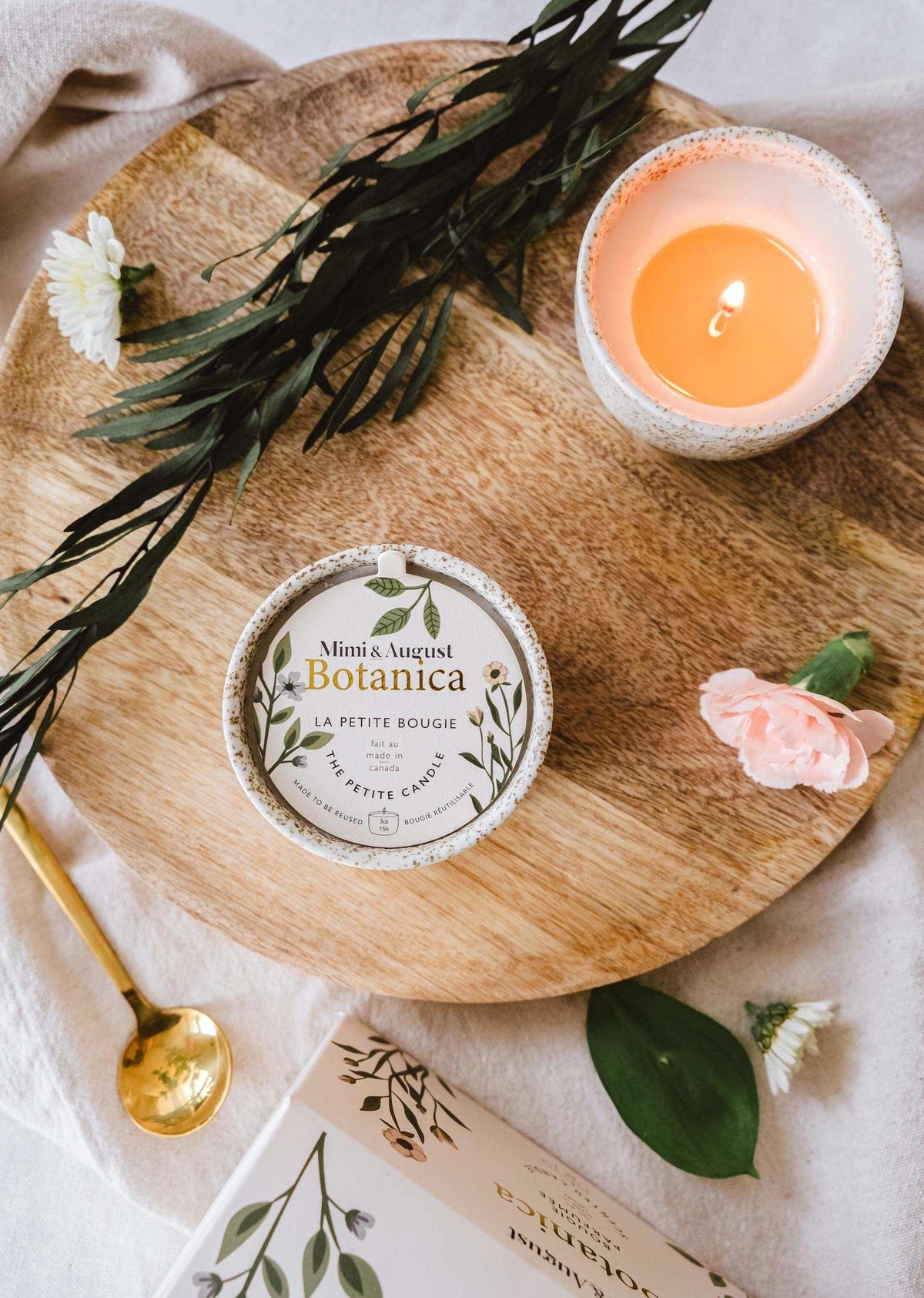 Botanica - Chandelle Réutilisable