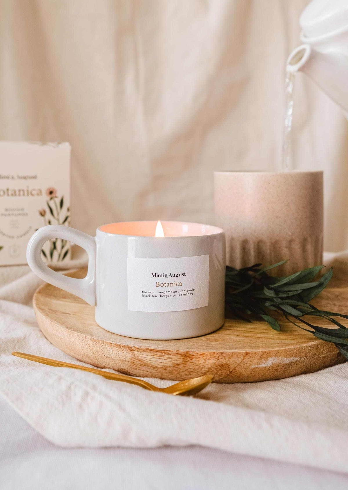 Botanica - Chandelle Réutilisable